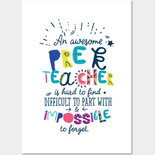 An Awesome Pre-K Teacher Gift Idea - Impossible to forget Posters and Art